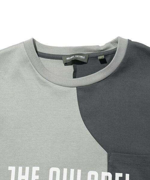 NULABEL（ニューレーベル）の「＜NULABEL × monkey time＞ POC TEE SS/Tシャツ（Tシャツ/カットソー・メンズ・ライトグレー/オフホワイト/ブラック・MEDIUM/LARGE）」の8枚目の写真