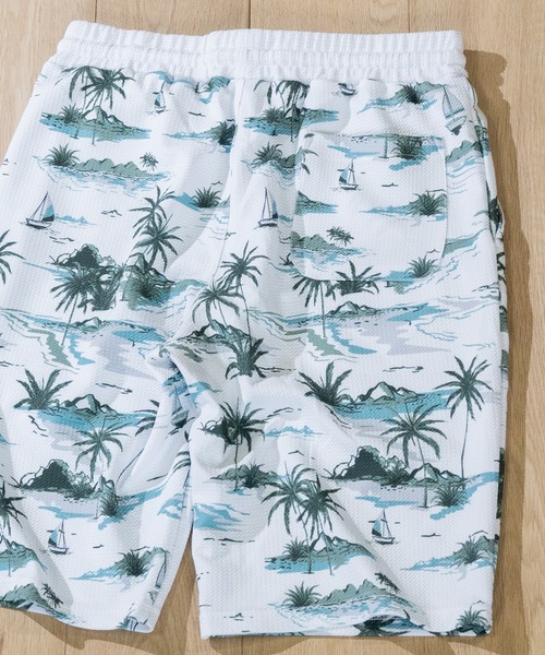 JOHN'S CLOSET（ジョンズクローゼット）の「【2】型押しワッフル 総柄プリントショーツ（その他パンツ・メンズ・ホワイト/ブラック/ネイビー/ネイビー系/ホワイト系その他・MEDIUM/LARGE）」の12枚目の写真