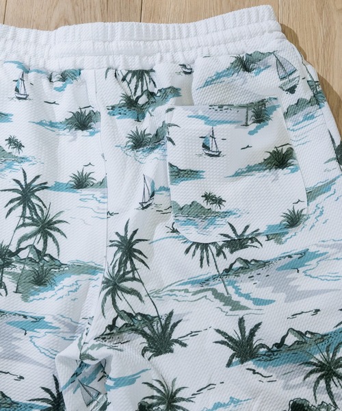 JOHN'S CLOSET（ジョンズクローゼット）の「【2】型押しワッフル 総柄プリントショーツ（その他パンツ・メンズ・ホワイト/ブラック/ネイビー/ネイビー系/ホワイト系その他・MEDIUM/LARGE）」の10枚目の写真