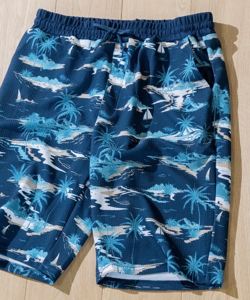 JOHN'S CLOSET（ジョンズクローゼット）の「【2】型押しワッフル 総柄プリントショーツ（その他パンツ・メンズ・ホワイト/ブラック/ネイビー/ネイビー系/ホワイト系その他・MEDIUM/LARGE）」の13枚目の写真