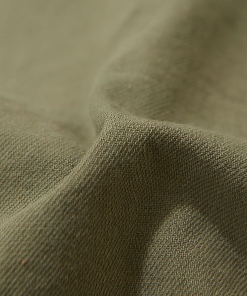 TOBILA（トビラ）の「スラブツイル フリンジ ウエスタンシャツ（シャツ/ブラウス・レディース・ベージュ/グリーン・M）」の19枚目の写真