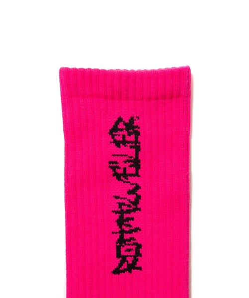 ROTTWEILER（ロットワイラー）の「G.W.P SOCKS（ソックス/靴下・メンズ・パープル/オリーブ/ピンク・ONE SIZE）」の6枚目の写真