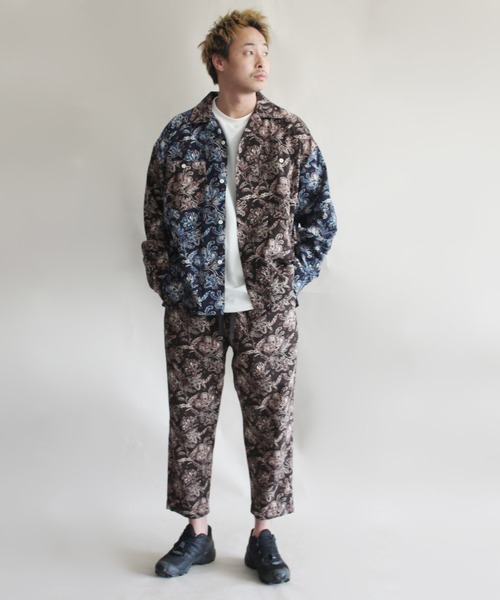 MANASTASH（マナスタッシュ）の「MANASTASH/マナスタッシュ　LOUNGE SHIRT ラウンジシャツ　7115101（シャツ/ブラウス・メンズ・ネイビー/その他/カラフル・MEDIUM/LARGE/X-LARGE）」の7枚目の写真