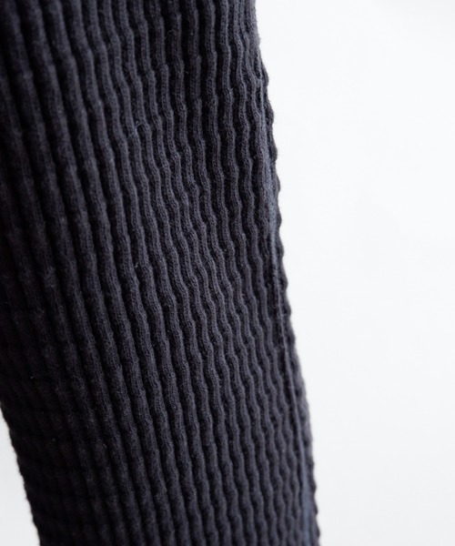 MANASTASH（マナスタッシュ）の「MANASTASH/マナスタッシュ　W's SNUGGLE SNUG THERMAL PT　ウィメンズ　スナッグサーマルパンツ（スウェットパンツ・レディース・ナチュラル/ブラック/モカ・MEDIUM）」の9枚目の写真