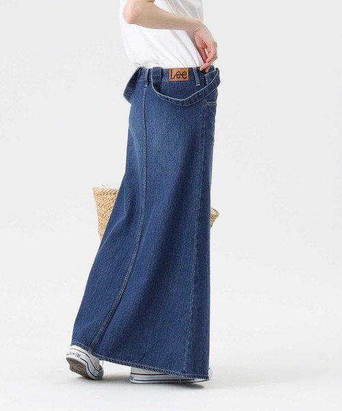 Lee（リー）の「【Lee】デニムサスペンダースカート（サロペット