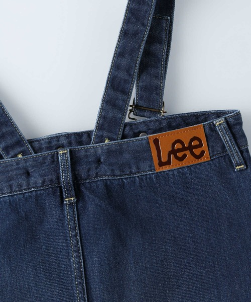 Lee（リー）の「【Lee】デニムサスペンダースカート（サロペット/オーバーオール・レディース・ダークインディゴブルー・S/M）」の15枚目の写真