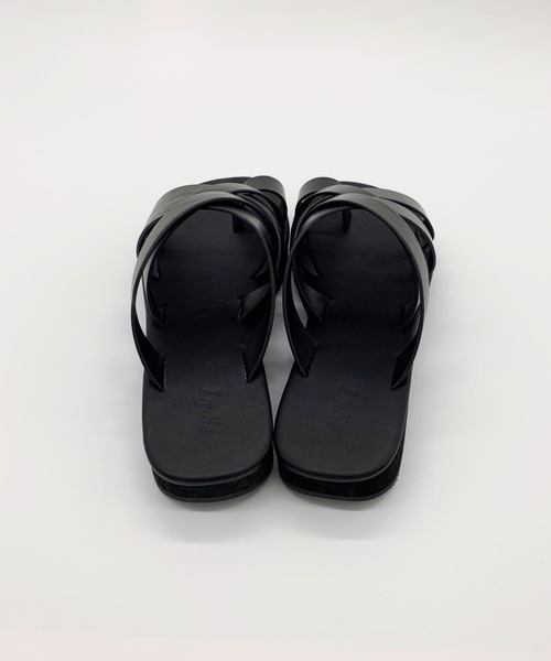 LYDIE(リディー)の「メッシュ編みフラットトングサンダル(サンダル・レディース・ブラック・LL/S/M/L)」の9枚目の写真