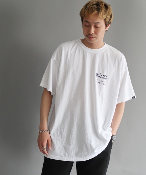 MANASTASH（マナスタッシュ）の「MANASTASH×JONAS CLAESSON/マナスタッシュ×ジョナスクレアッソン ICON アイコン　Tシャツ（Tシャツ/カットソー・メンズ・ホワイト・LARGE/X-LARGE/MEDIUM）」の6枚目の写真
