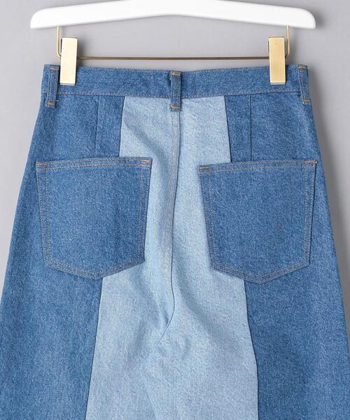 AEWEN MATOPH（イウエン マトフ）の「＜AEWEN MATOPH（イウエン マトフ）＞コーティング コンビ デニムパンツ（デニムパンツ・レディース・ブラック/コバルトブルー・38/36/34）」の12枚目の写真