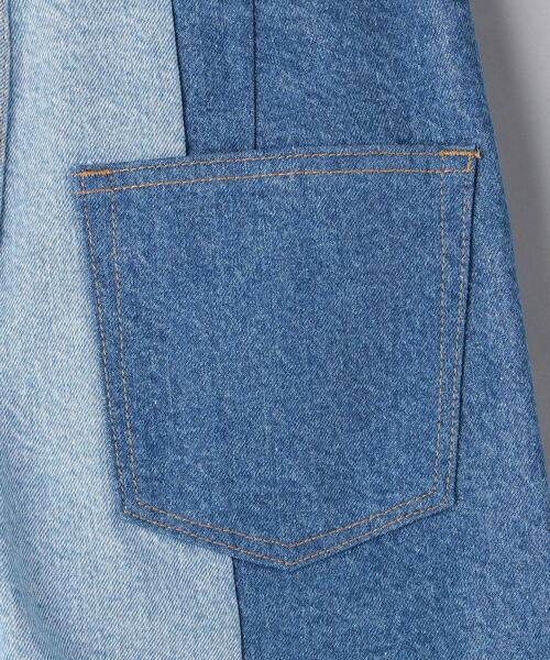 AEWEN MATOPH（イウエン マトフ）の「＜AEWEN MATOPH（イウエン マトフ）＞コーティング コンビ デニムパンツ（デニムパンツ・レディース・ブラック/コバルトブルー・38/36/34）」の14枚目の写真