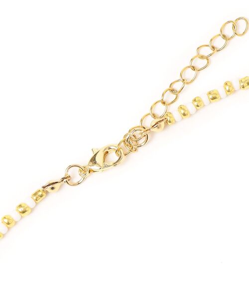 SHIPS（シップス）の「ZHUU:ワントップパールモチーフネックレス（ネックレス・レディース・オフホワイト/ブルー・ONE SIZE）」の4枚目の写真