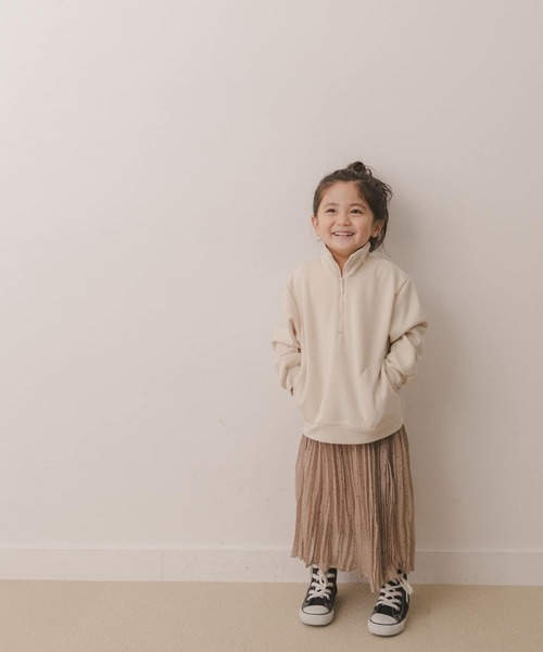 URBAN RESEARCH DOORS（アーバンリサーチドアーズ）の「ハーフジッププルオーバー(KIDS)（スウェット・キッズ・ブルー/アイボリー・120/105/135）」の20枚目の写真