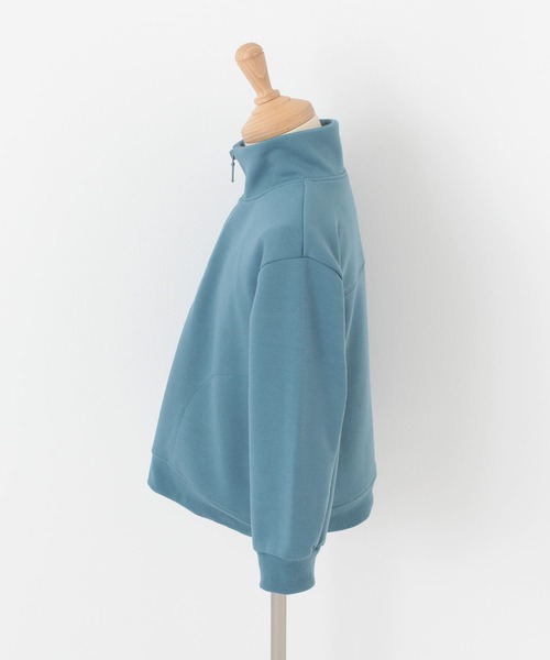 URBAN RESEARCH DOORS（アーバンリサーチドアーズ）の「ハーフジッププルオーバー(KIDS)（スウェット・キッズ・ブルー/アイボリー・120/105/135）」の15枚目の写真