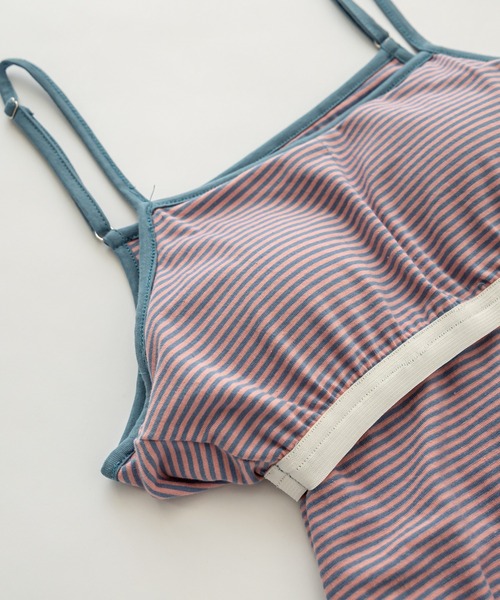 mystic(ミスティック)の「SHIMAワンピース(ルームウェア/パジャマ・レディース・ピンク/オレンジ/ブラック・FREE)」の14枚目の写真