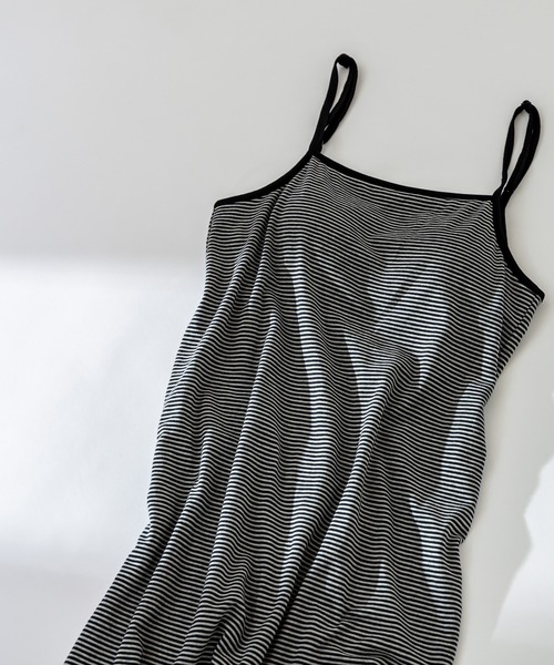 mystic(ミスティック)の「SHIMAワンピース(ルームウェア/パジャマ・レディース・ピンク/オレンジ/ブラック・FREE)」の17枚目の写真