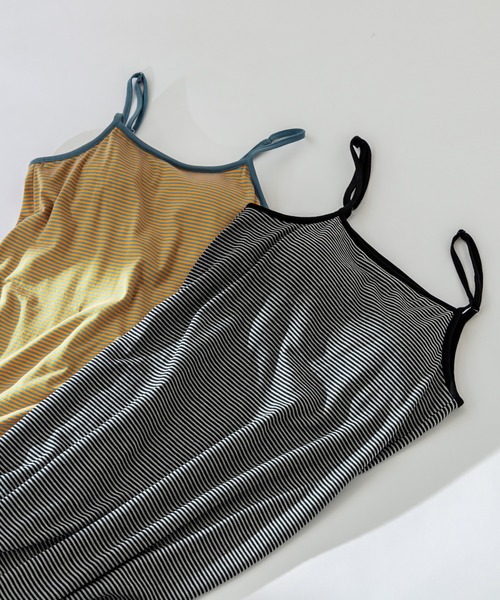 mystic(ミスティック)の「SHIMAワンピース(ルームウェア/パジャマ・レディース・ピンク/オレンジ/ブラック・FREE)」の19枚目の写真