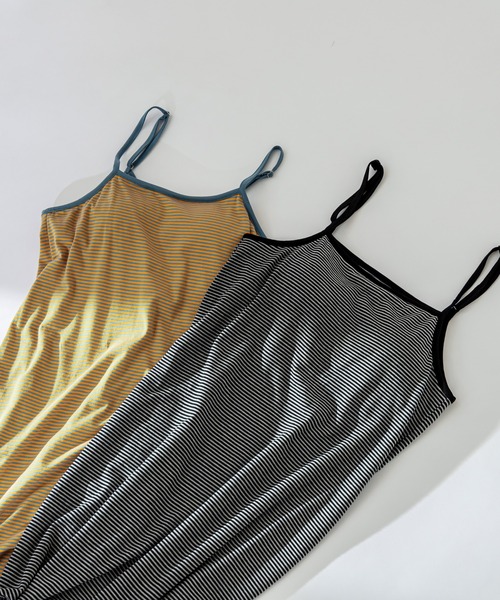 mystic(ミスティック)の「SHIMAワンピース(ルームウェア/パジャマ・レディース・ピンク/オレンジ/ブラック・FREE)」の21枚目の写真