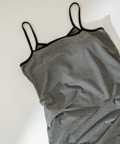 mystic(ミスティック)の「SHIMAワンピース(ルームウェア/パジャマ・レディース・ピンク/オレンジ/ブラック・FREE)」の22枚目の写真