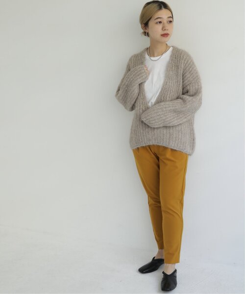 MJUKA.（ミューカ）の「タックパンツ　モナルーチェ2WAYトロ（その他パンツ・レディース・ブラック/ベージュ/マスタード・SMALL/MEDIUM/X-SMALL）」の19枚目の写真