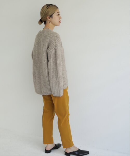 MJUKA.（ミューカ）の「タックパンツ　モナルーチェ2WAYトロ（その他パンツ・レディース・ブラック/ベージュ/マスタード・SMALL/MEDIUM/X-SMALL）」の4枚目の写真