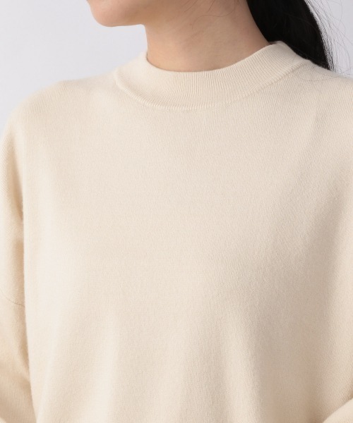 LOWRYS FARM（ローリーズファーム）の「ウスモチモチハイネックプルオーバーＬＳ　218147（ニット/セーター・レディース・アイボリー/ブラック/ダークブラウン/ブルー・FREE）」の14枚目の写真