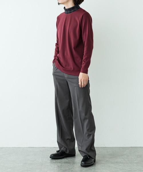 Lui's（ルイス）の「ネックチェックタートルカットソー（その他トップス・メンズ・ブラック/グリーン/バーガンディー・SMALL/MEDIUM）」の18枚目の写真