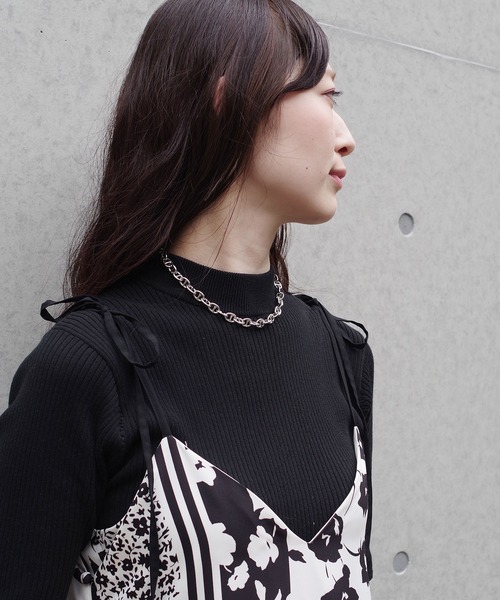 yu-ka(ユーカ)の「YU-KA : マリーナチェーンネックレス(ネックレス・レディース・シルバー・FREE)」の7枚目の写真