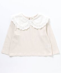 apres les cours | WEB限定 衿付きカットソー長袖Tシャツ(Tシャツ/カットソー)