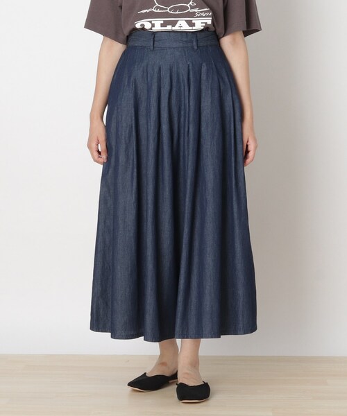 Cutie Blonde（キューティーブロンド）の「◆【S-L】ライトオンスデニムスカーチョ（その他パンツ・レディース・ブルー系5/ネイビー系5・03/01/02）」の2枚目の写真