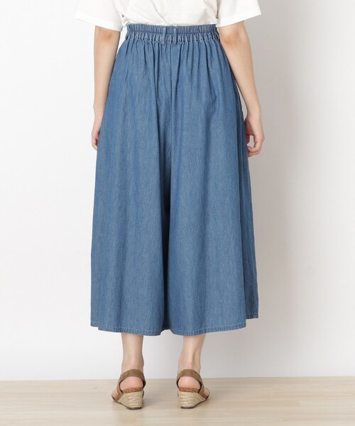 Cutie Blonde（キューティーブロンド）の「◆【S-L】ライトオンスデニムスカーチョ（その他パンツ・レディース・ブルー系5/ネイビー系5・03/01/02）」の5枚目の写真