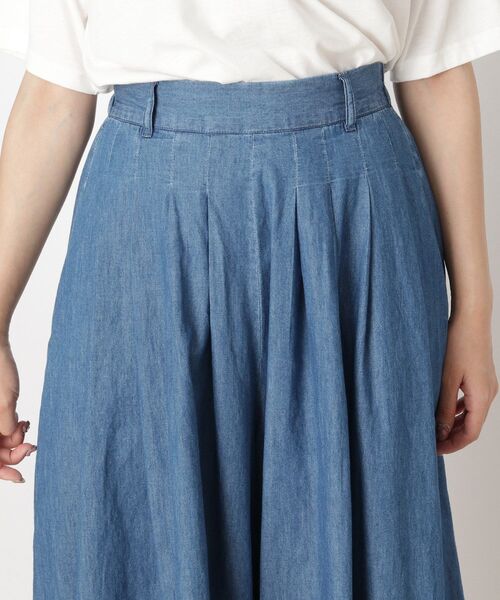 Cutie Blonde（キューティーブロンド）の「◆【S-L】ライトオンスデニムスカーチョ（その他パンツ・レディース・ブルー系5/ネイビー系5・03/01/02）」の6枚目の写真