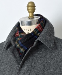 Johnstons of Elgin | JOHNSTONS: カシミヤ チェック マフラー(マフラー)