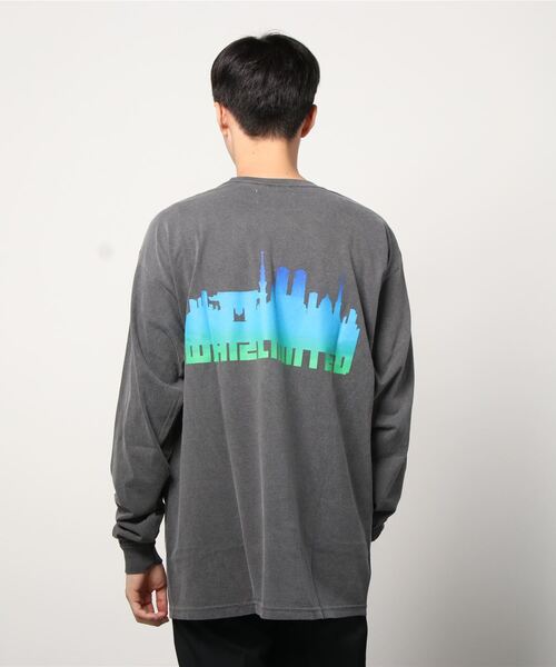 WHIZLIMITED(ウィズリミテッド)の「SILHOUETTE SHIRT(Tシャツ/カットソー・メンズ・ホワイト/チャコール・MEDIUM/LARGE/X-LARGE)」の8枚目の写真
