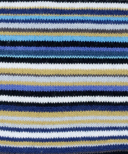 Paul Smith(ポールスミス)の「シグネチャーストライプ カジュアルソックス / 553600 CS(ソックス/靴下・メンズ・グレー/ブルー/マルチ・25-27)」の6枚目の写真