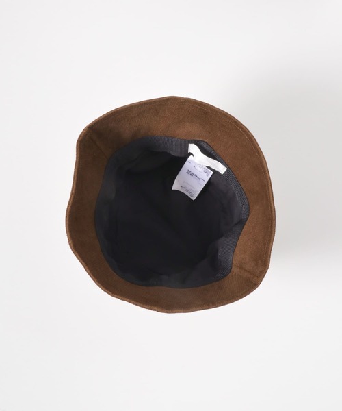 SENSE OF PLACE by URBAN RESEARCH（センスオブプレイスバイアーバンリサーチ）の「コーデュロイチューリップハット（ハット・レディース・アイボリー/ブラック/ブラウン・ONE）」の8枚目の写真