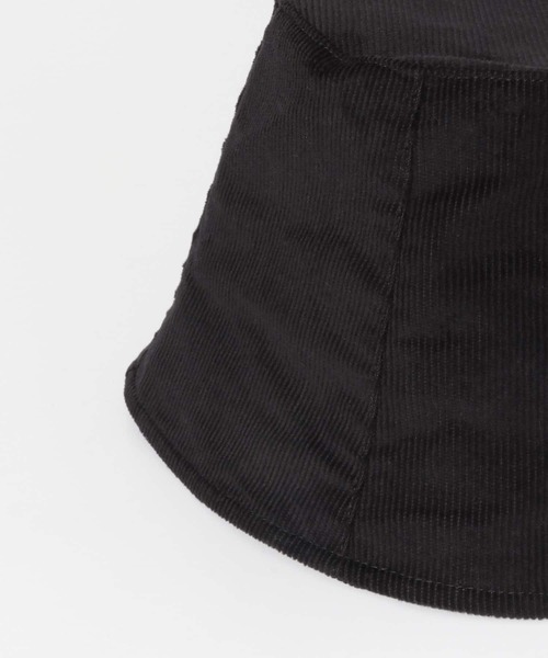 SENSE OF PLACE by URBAN RESEARCH（センスオブプレイスバイアーバンリサーチ）の「コーデュロイチューリップハット（ハット・レディース・アイボリー/ブラック/ブラウン・ONE）」の5枚目の写真