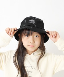 THRASHER（スラッシャー）の「THRASHER/スラッシャー　キッズ　GONZ 総柄ツイルバケットハット（ハット・キッズ）」