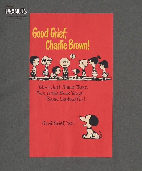 PEANUTS(ピーナッツ)の「【PEANUTS/ピーナッツ】スヌーピー バックプリント ビッグシルエット 長袖Tシャツ(Tシャツ/カットソー・レディース・チャコールグレー/オフホワイト/イエロー/ミント・M/L/XL)」の7枚目の写真