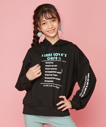 バックスリットパーカー