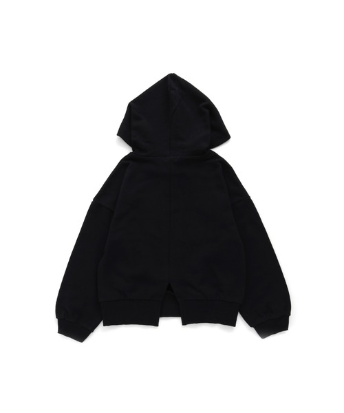 JENNI love（ジェニィラブ）の「バックスリットパーカー（パーカー・キッズ・ブラック/オフホワイト/ピンク・130cm/140cm/150cm/160cm）」の9枚目の写真