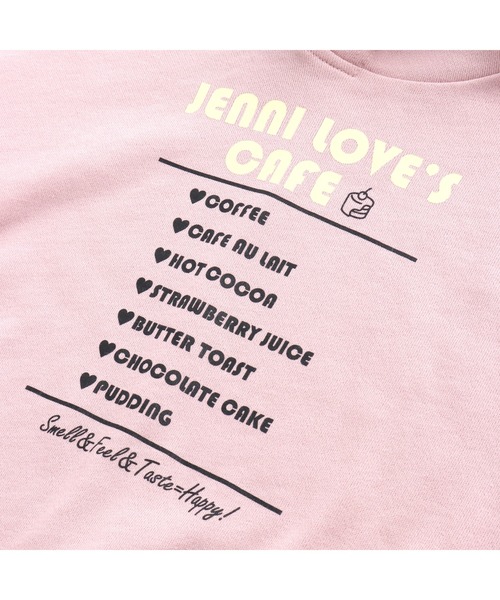 JENNI love（ジェニィラブ）の「バックスリットパーカー（パーカー・キッズ・ブラック/オフホワイト/ピンク・130cm/140cm/150cm/160cm）」の13枚目の写真