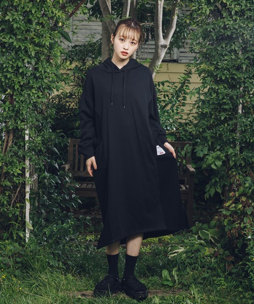 Side Panel Panel Hooded Hooded Dress ワンピース ワンピース Milkfed ミルクフェド のファッション