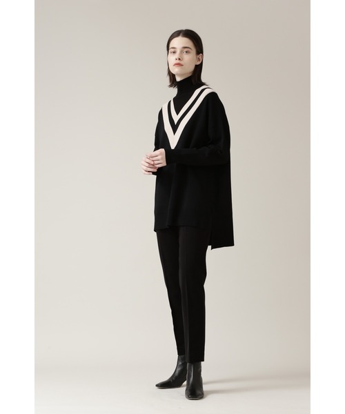 BOSCH（ボッシュ）の「◆ハイゲージタートルニット（ニット/セーター・レディース・ホワイト/ブラック/グレー/イエロー/ピンク/ライトグリーン/グリーン・38）」の8枚目の写真