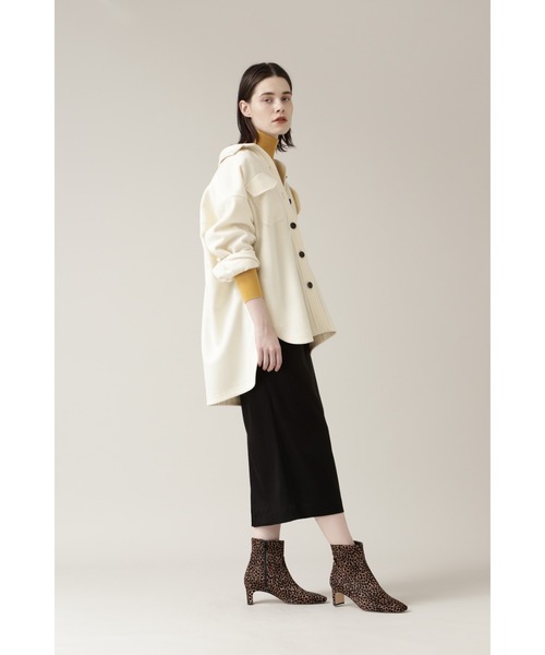 BOSCH（ボッシュ）の「◆ハイゲージタートルニット（ニット/セーター・レディース・ホワイト/ブラック/グレー/イエロー/ピンク/ライトグリーン/グリーン・38）」の19枚目の写真