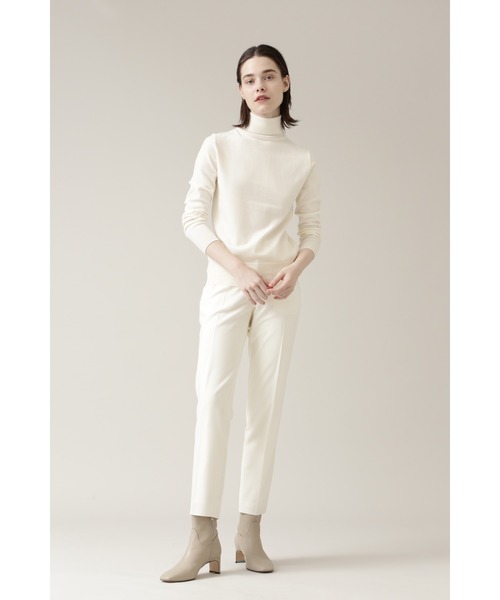 BOSCH（ボッシュ）の「◆ハイゲージタートルニット（ニット/セーター・レディース・ホワイト/ブラック/グレー/イエロー/ピンク/ライトグリーン/グリーン・38）」の22枚目の写真