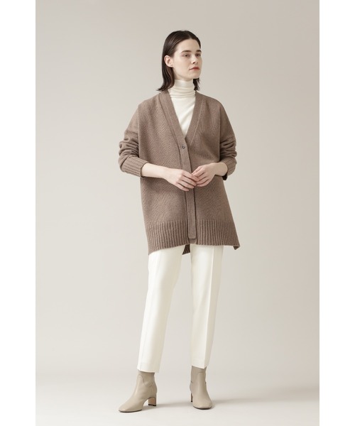 BOSCH（ボッシュ）の「◆ハイゲージタートルニット（ニット/セーター・レディース・ホワイト/ブラック/グレー/イエロー/ピンク/ライトグリーン/グリーン・38）」の17枚目の写真