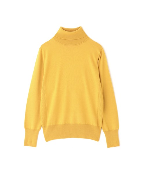 BOSCH（ボッシュ）の「◆ハイゲージタートルニット（ニット/セーター・レディース・ホワイト/ブラック/グレー/イエロー/ピンク/ライトグリーン/グリーン・38）」の10枚目の写真