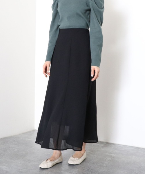 archives（アルシーヴ）の「フロッキードットマーメイドスカート（スカート・レディース・ブラック/アイボリー/グリーン・MEDIUM）」の10枚目の写真