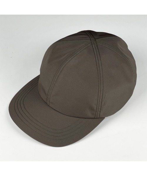 KIIT(キート)の「KIIT キート / × MASACA HAT 6 PANEL CAP マサカハット別注 6パネルキャップ ローキャップ / KIM-A59-501(キャップ・メンズ・ダークブラウン/ダークネイビー/ライトベージュ・FREE)」の2枚目の写真