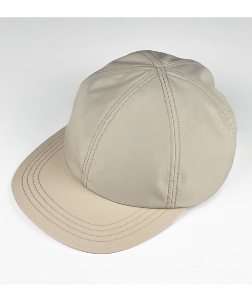 KIIT(キート)の「KIIT キート / × MASACA HAT 6 PANEL CAP マサカハット別注 6パネルキャップ ローキャップ / KIM-A59-501(キャップ・メンズ・ダークブラウン/ダークネイビー/ライトベージュ・FREE)」の1枚目の写真